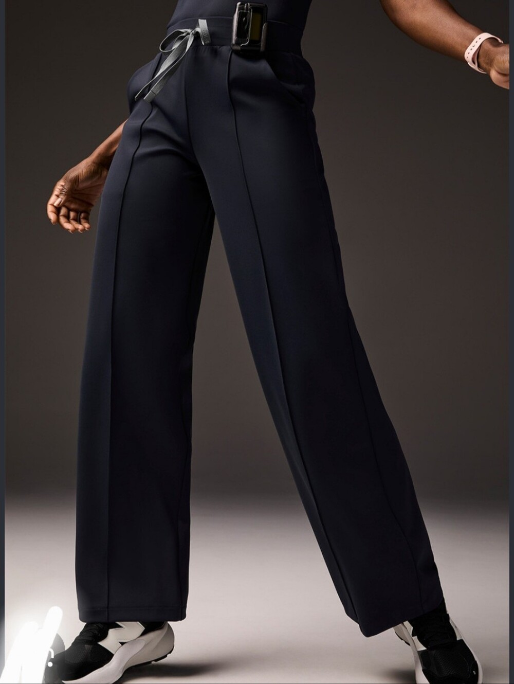 FIGS SALINA HIGH WAISTED WIDE LEG SCRUB PANTS